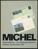 PHIL. LITERATUR Michel: Bildpostkarten- Und Motivganzsachen Katalog Deutschland 1991, 228 Seiten - Philatélie Et Histoire Postale