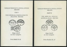 PHIL. LITERATUR Germann Seepost Cancellations 1886-1939, Part I: The European, North & South Atlantic Routes - Part - Philatélie Et Histoire Postale