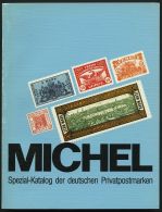 PHIL. LITERATUR Michel: Spezial-Katalog Der Deutschen Privatpostmarken, 200 Seiten - Filatelie En Postgeschiedenis