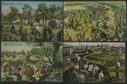 ALTE POSTKARTEN - BALTISC Der Weltkrieg 1914/5, Wirklichkeitsbilder Vom Kriegsschauplatz, 15 Verschiedene Künstlerk - Lituanie