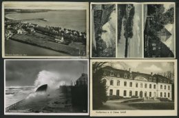 DEUTSCHLAND ETC. SCHLESWIG-HOLSTEIN, 16 Verschiedene Ansichtskarten Von 1910-60, Mit U.a. Kiel Und Sylt - Cartas & Documentos