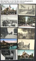 DEUTSCHLAND ETC. KIEL, 60 Verschiedene Ansichtskarten, Dabei Seltene Motive Und Farbige Karten - Covers & Documents