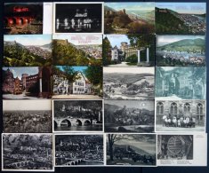 DEUTSCHLAND ETC. HEIDELBERG, 40 Verschiedene Ansichtskarten - Storia Postale