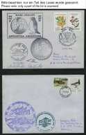 SONSTIGE MOTIVE 1964-88, Arktis-Expeditionen, 135 Belege Im Briefalbum, Pracht - Unclassified