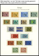 EUROPA UNION **, 1965-68, Zwerg Mit Frucht, Stilisiertes Boot, Zahnräder Und Kreuzbartschlüssel, 4 Komplette J - Colecciones