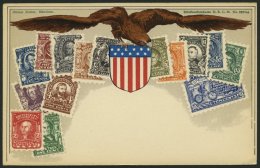 SAMMUNGEN, LOTS Ca. 1900, Briefmarkenserie, Ungebrauchte Karte, Pracht - Timbres (représentations)