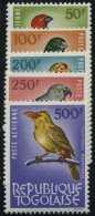 TOGO 402-06 **, 1964, 50 - 500 Fr. Flugpost, Prachtsatz, Mi. 120.- - Togo