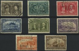 KANADA 84-91 O, 1908, Quebec, Satz Feinst, Mi. 420.- - Canada