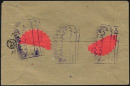 JORDANIEN Im Zusammenhang Mit Dem 6 Tage-Krieg 1967 Ein Kriegsgefangenenbrief Aus Jordanien Mit Zensuroblaten Und Zensur - Jordan