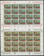 UNO - GENF 60/1KB **, 1976, 25 Jahre Postverwaltung Im Kleinbogensatz (20), Pracht, Mi. 80.- - Andere & Zonder Classificatie