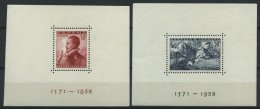 SPANIEN Bl. 11/2A **, 1938, Blockpaar Seeschlacht Von Lepanto, Gezähnt, Feinst/Pracht, Mi. 100.- - Usados