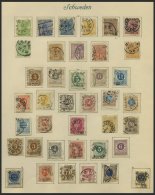 SAMMLUNGEN, LOTS O, *, 1858-1943, Interessanter Alter Sammlungsteil Mit Einigen Guten Ausgaben, U.a. Mi.Nr. 15, 26A, 37 - Collections