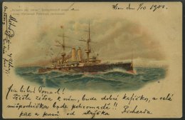 FELDPOST Kaiserin Von Indien, Künstlerkarte Von 1901, Pracht - Other & Unclassified