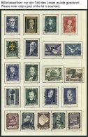 SAMMLUNGEN O, 1946-59, Kleiner Sammlungsteil, Meist Pracht, Mi. Ca. 350.- - Collections