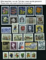 SAMMLUNGEN **, Bis Auf 1982/3 Wohl Komplette Postfrische Sammlung Österreich Von 1966-83 Im Einsteckbuch, Prachterh - Collezioni