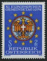 STERREICH VIII **, 1974, Nicht Ausgegeben: 2.50 S. Europäischer Gemeindetag, Pracht, Mi. 750.- - Usados