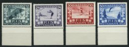 STERREICH 551-54 **, 1933, FIS I, Prachtsatz Vom Unterrand, Mi. 650.- - Oblitérés