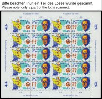 SAMMLUNGEN KB **, 1992-2002, Europa In 9 Kleinbogen, Pracht, Mi. 305.- - Usados