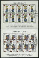 BELGIEN 1841-46 O, 1975, Kompletter Kleinbogensatz Thema-Belga Mit Sonderstempel, Pracht, Mi. 45.- - Belgio