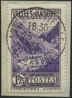 FRANZÖSISCHE-POST 42 BrfStk, 1933, 1.75 Fr. Blauviolett, Prachtbriefstück, Mi. 150.- - Ongebruikt