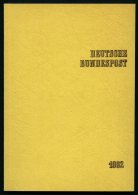 BUND/BERLIN MINISTERJAHRB MJg 82 , 1982, Ministerjahrbuch In Gelb, Pracht - Verzamelingen