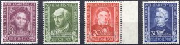 BUNDESREPUBLIK 117-20 **, 1949, Helfer Der Menschheit, Prachtsatz, Mi. 130.- - Oblitérés