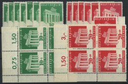 AMERIK. U. BRITISCHE ZONE 101/2 **, 1948, Berlin-Hilfe, 11x, Pracht, Mi. 165.- - Autres & Non Classés