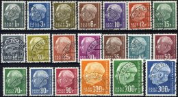 SAARLAND 409-28 O, 1957, Heuß II, Prachtsatz, Mi. 120.- - Autres & Non Classés