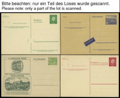 GANZSACHEN Aus P 1d-113 BRIEF, 1949-74, 70 Verschiedene Ungebrauchte Ganzsachenkarten, Fast Nur Prachterhaltung - Colecciones