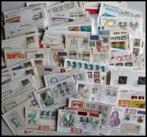 LOTS 1961-88, Karton Mit Ca. 250 Verschiedenen FDC`s, Dabei Viele Bessere, Fast Nur Prachterhaltung - Usati