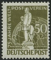 BERLIN 38 **, 1949, 50 Pf. Stephan, Pracht, Mi. 180.- - Usados