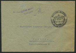 ALL. BES. GEBÜHR BEZAHLT ACHERN (BADEN), Ortswerbestempel, 25.5.48, L2 Gebühr Bezahlt/ Taxe Percue, Brief Fein - Altri & Non Classificati