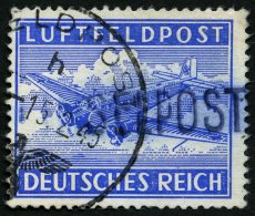 FELDPOSTMARKEN 11Aa O, 1945, Insel Leros, Gezähnt, Aufdruck Schwarzblauviolett, Feinst (Zähnung Teils Etwas St - Ocupación 1938 – 45