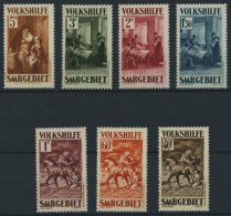 SAARGEBIET 151-57 **, 1931, Volkshilfe, Prachtsatz, Mi. 650.- - Altri & Non Classificati