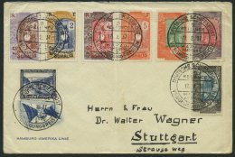 DEUTSCHE SCHIFFSPOST DR 641 BRIEF, 1937, 25 Pf. Mit Schiffspoststempel D. RELIACE VERGNÜGUNSREISEN, Mischfrankatur - Marítimo