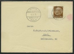 MSP VON 1920 - 1940 DR 513 BRIEF, Kreuzer Köln, 8.3.38, Auf Postkarte (rückseitig Unbeschriftet) An Kapt. A.D. - Marittimi