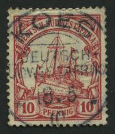 DSWA 26 O, KOES, Zentrisch Auf 10 Pf. Karminrot, Feinst (ein Paar Stumpfe Zähne) - German South West Africa