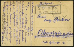 DP TÜRKEI 1918 Feldpoststation RAJAK Auf Feldpost-Ansichtskarte Der 3.Komp.Res.Jäg.Batt 11, Pracht - Turchia (uffici)