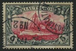 DP CHINA P VIn O, Petschili: 1901, 5 M. Kiautschou, Stempel K.D. FELD-POSTSTATION No. 2, Pracht, Diverse Altsignaturen U - Cina (uffici)