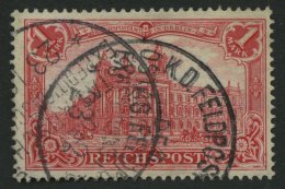 DP CHINA P Vi O, Petschili: 1900, 1 M. Reichspost, Feldpost-Stempel Des Ostasiatischen Expeditions Corps B, Pracht, Sign - China (offices)