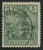 DP CHINA P Vb O, Petschili: 1900, 5 Pf. Reichspost, Stempel K.P. FELD-POSTSTATION No. 8, Pracht, Signiert - Cina (uffici)