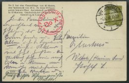 DO-X LUFTPOST 66.c. BRIEF, 01.10.1932, Deutschlandrundflug Der DO X, Etappe Bad Godesberg, Mit Rotem Stempel Deutschland - Cartas & Documentos