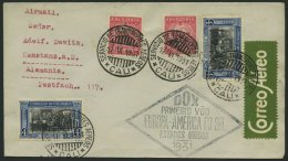 DO-X LUFTPOST 33.b.COL BRIEF, 17.06.1931, Zulieferpost Columbien über Rio Nach Europa Mit Brasilianischem Rautenste - Storia Postale