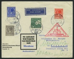 ZULEITUNGSPOST 84 BRIEF, Niederlande: 1930, Fahrt Nach Russland, Prachtbrief - Zeppelins