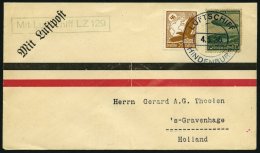 ZEPPELINPOST 405B BRIEF, 1936, Rundfahrt, Bordpost, Prachtbrief - Zeppelin