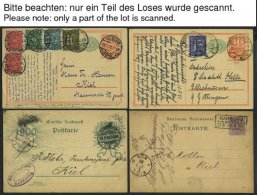 GANZSACHEN Ca. 1900-42, Interessante Partie Von 75 Ganzsachenkarten, Gebraucht Und Ungebraucht, Erhaltung Feinst/Pracht - Other & Unclassified