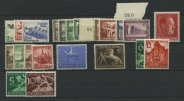 LOTS **, Postfrische Partie Verschiedener Werte, Sätze Und Blocks Von 1935-44, Fast Nur Prachterhaltung, Mi. Ca. 11 - Used Stamps