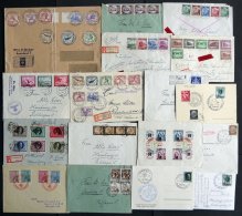 LOTS 1924-44, Partie Von 48 Belegen, Dabei Einige Bessere, Fundgrube, Besichtigen! - Other & Unclassified