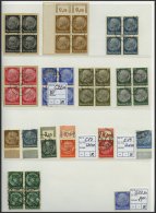 SAMMLUNGEN, LOTS O,BrfStk, BRIEF, Interessante Gestempelte Sammlung Dt. Reich Von 1933-45 Im KA-BE-Album Mit Guten Mittl - Used Stamps