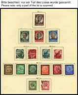 SAMMLUNGEN O, 1933-45, Kleiner Restsammlungsteil, Mit Einigen Mittleren Werten Und Ausgaben, Feinst/Pracht, Mi. 728.- - Used Stamps